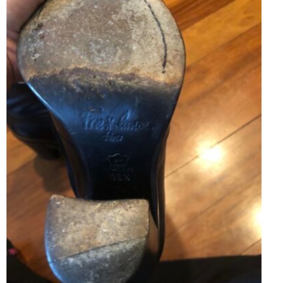 Authentic FREELANCE RARE High Heel Ankle Boots in Black 36.5/US 6.5  MINT - Picture 10 of 12